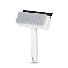 Window Cleaning Tool DoubleSided Glass Cleaning Brush with DualAction Head and Streak Performance
