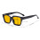 Women's Blue Light Blocking Reading Glasses +0.50, Oversized Square Computer Readers with Amber Tinted Transparent Frame 4