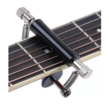 Adjustable Guitar Capo Rubber and Stainless Steel Quick Key Change for Acoustic Electric Guitar Ukulele Banjo
