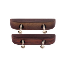 Natural Wood Bass Thumb Rest 2Pcs, Ergonomic Thumb Support for Precision and Jazz Bass Guitar