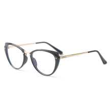 Vintage Black Cat Eye Reading Glasses for Women +4.0 Blue Light Blocking Readers