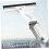 DoubleSided Window Cleaning Brush with Adjustable Long Handle and Spray, Streak Microfiber Kit 2