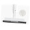 DoubleSided Window Cleaning Brush with Adjustable Long Handle and Spray, Streak Microfiber Kit 5
