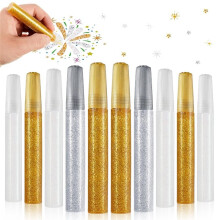 60 Pcs Glitter Glue Stick Bulk, Washable Glue Pens 10 Ml/0.35 Oz Each for DIY Art Projects, 3 Colors