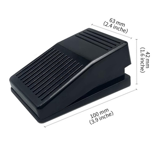 USB Foot Pedal Control  Programmable Keyboard Mouse Adapter for PC Game Multimedia Ultrasound Image 1