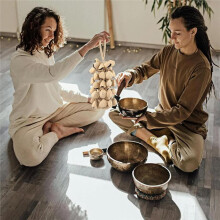 Seed Shell Shaker Percussion Instrument for Meditation, ASMR, Sound Therapy, Yoga Seed Shell Sound Healing Instrument