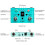 2 in 1 Looper and Drum Machine Pedal with Double Footswitch, 30 Drum Patterns, 4 Loop Tracks 3