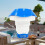Diffuseur de Chlore Flottant pour Piscine - Grand Diffuseur de Chlore Flottant de 12,7 cm (5 Po) - Utilisation Optimale en Piscine Intérieure et 6