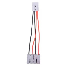 50A Quick Disconnect Plug Cable Forklift Battery Connector 12AWG Charge Wire Harness Dual Pole Power Adapter