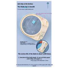 360 Adjustable Circle Cutter 1''-4'' Cutting Diameter, Heavy-Duty Circular Cutting Tool for Cardboard Scrapbooking DIY