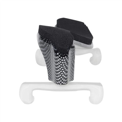 Adjustable Carbon Fiber Violin Shoulder Rest 4/4 Lightweight Ergonomic Support Pad for Comfortable Play 2