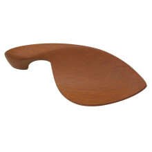 Ebony or Jujube Wood Violin Chin Rest 4/4 Violin Accessories Ergonomic Comfort Support Durable Finish