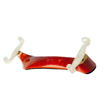 Adjustable Maple Violin Shoulder Rest 4/4 3/4 with Comfort Foam Padding and Protective Rubber Feet
