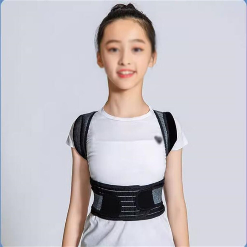 Adjustable Posture Corrector for Teens and Adults, Invisible Back Support Brace with Comfortable Shoulder Alignment, Size XLarge, Color D