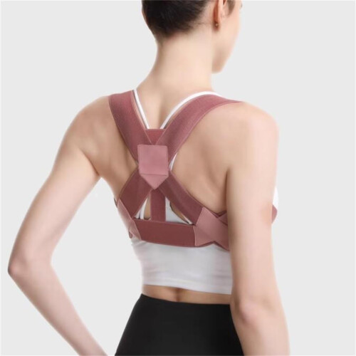 Posture Corrector for Adults Adjustable Back Support Brace Invisible Under Clothing Small Size D 2