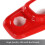 For   JL Gladiator JT 2018-2023 Air Conditioner AC Control Panel Decorative Cover Decorative,Red 3