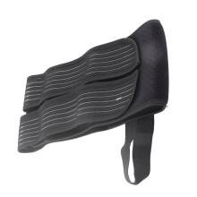 Rib Brace Rib Support Belt with Adjustable Hook Fastener and Breathable Elastic Fabric for Men and Women (L)