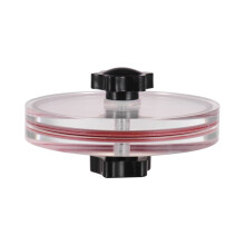 Vinyl Record Cleaner Clamp Record Label Saver Acrylic Cloth Clean Tools Protective Clip Vinyl Player Accessories