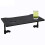 Wheelchair Tray with Cup Holder, AntiFall Edge Design Dining and Activity Table, 52x30cm Rectangular Desk 1