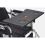 Wheelchair Tray with Cup Holder, AntiFall Edge Design Dining and Activity Table, 52x30cm Rectangular Desk 2
