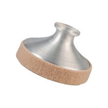Saxophone Mute Silencer for Tenor and Alto – Lightweight Metal Dampener Accessory in Tenor Color