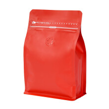 50 PCS Resealable Coffee Bags with OneWay Degassing Valve 0.5lb 8oz Matte Foil Pouches for Coffee Beans