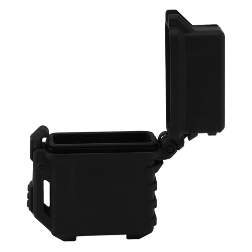 Lighter Case Black Durable Protective Storage Box with Secure Snap Closure for Outdoor Use 1
