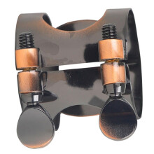 Tenor Saxophone Ligature Clip Brass Reed Holder for Enhanced Tone Clarity and Secure Fit for Alto