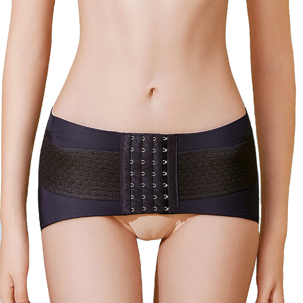 Black Sacroiliac Joint Belt For Lower Back Pain Relief, Adjustable Air Pressure Pelvic Support For Sciatica