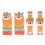 Type 8 Baby Wrist Rattles Set - Colorful Pattern 2