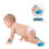 Type 8 Baby Wrist Rattles Set - Colorful Pattern 3