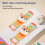 Type 8 Baby Wrist Rattles Set - Colorful Pattern 10
