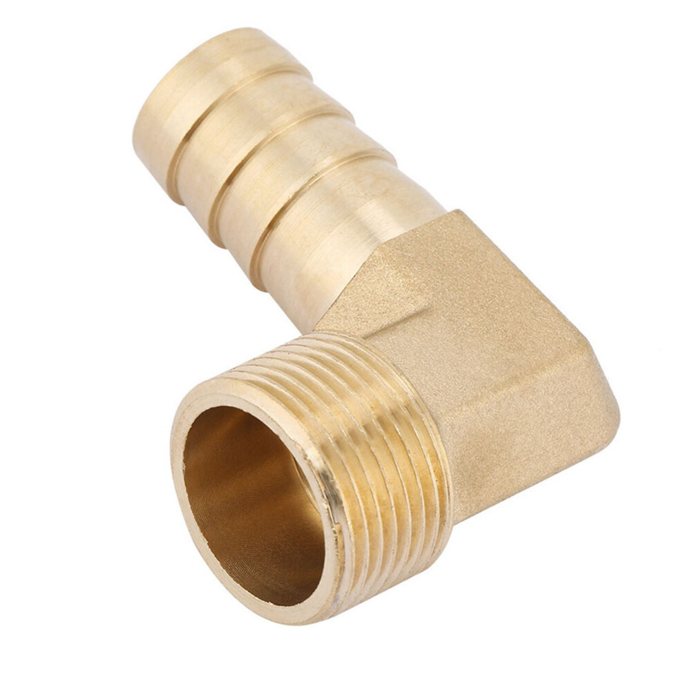 3/4 Male Thread Brass Barbed Elbow Connector