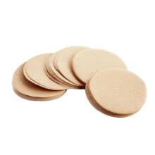 No.6 Unbleached Moka Pot Coffee Filter Papers 100 Pack, Natural Brown Disposable Filters for Clean Brew