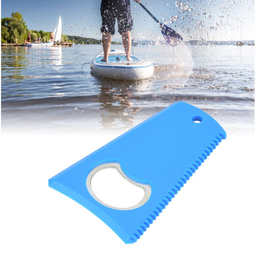 Blue Surfboard Wax Cleaning Tool 7.9x5.2 cm