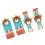 Wrist Rattles Toy Type 5 - Colorful Pattern, Socks 15