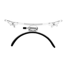 Snare Drum Stand with Stable Support and Scratch Protection, Stainless Steel Marching Drum Holder