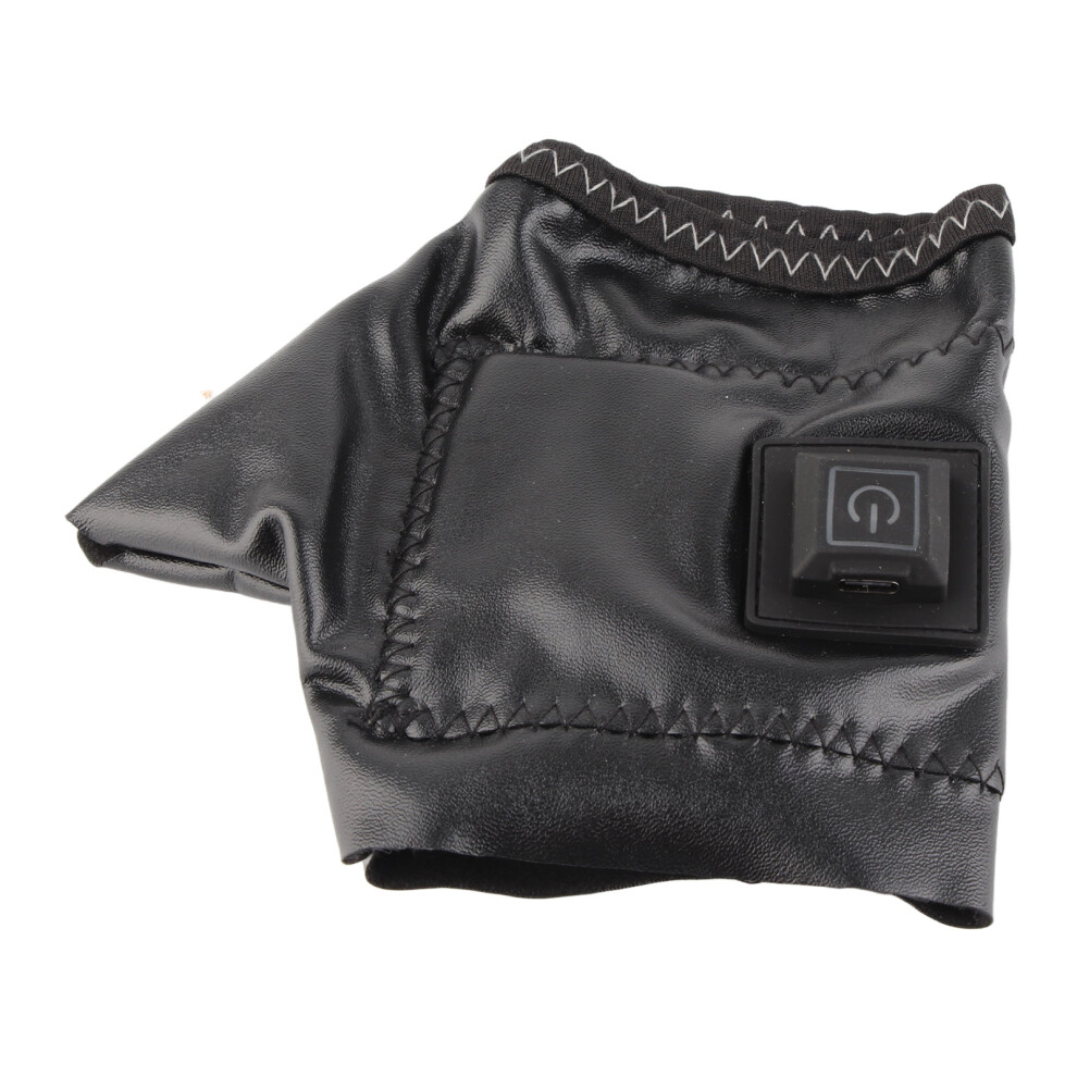 Half Fingers Heating Gloves L Left USB 2000mAh