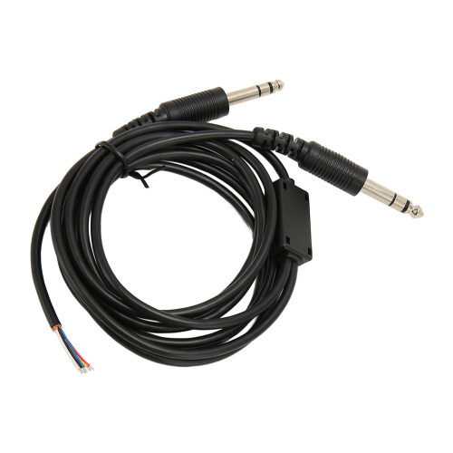 Pilot Headset Replacement Cable 6.6ft for David Clark & Avcomm with GA Plug 2