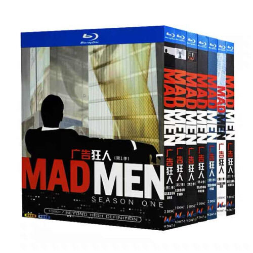 Mad Men Season 1-7 Blu-ray 1080P BD