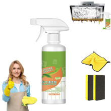 Kitchen Degreaser and Oven Cleaner, EnzymePowered Heavy Duty Electrolyzed Ion Formula for Appliances (1pcs)