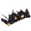 Halloween Cat Collar with Bells, Pumpkin Pattern 1