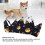 Halloween Cat Collar with Bells, Pumpkin Pattern 4