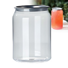 200Pack 355ml Leakproof PET Beverage Bottles with Aluminum Lids, Clear Sealable Cups for Juice and Iced Coffee