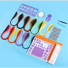 Paper Quilling 565 Tool Kit, 9-Pack Color Papers