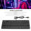 Gaming Keyboard 64 Keys RGB Backlit USB Wired Compact Small Keyboard for PC 4