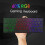 Gaming Keyboard 64 Keys RGB Backlit USB Wired Compact Small Keyboard for PC 7