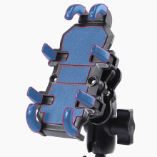Shock Absorbing Motorbike Phone Holder 8 Claws