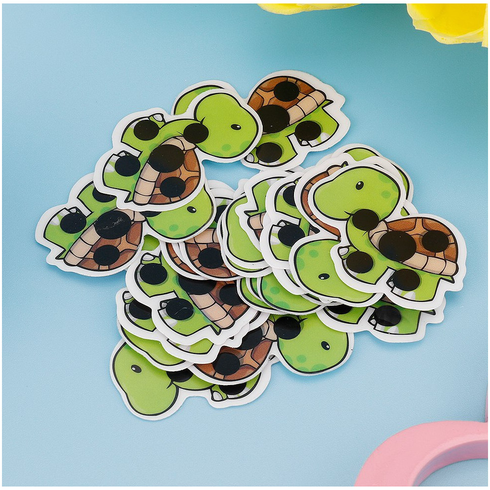 20pcs Tortoise Forehead Thermometer Sticker 36-40