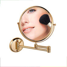 Wall Mounted Makeup Mirror 8 Inch Vanity Mirror with 3X Magnification, Two Sided 360 Swivel, 9 Inch Extendable Arm